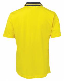 Hi Vis Cotton Polo, Short Sleeved